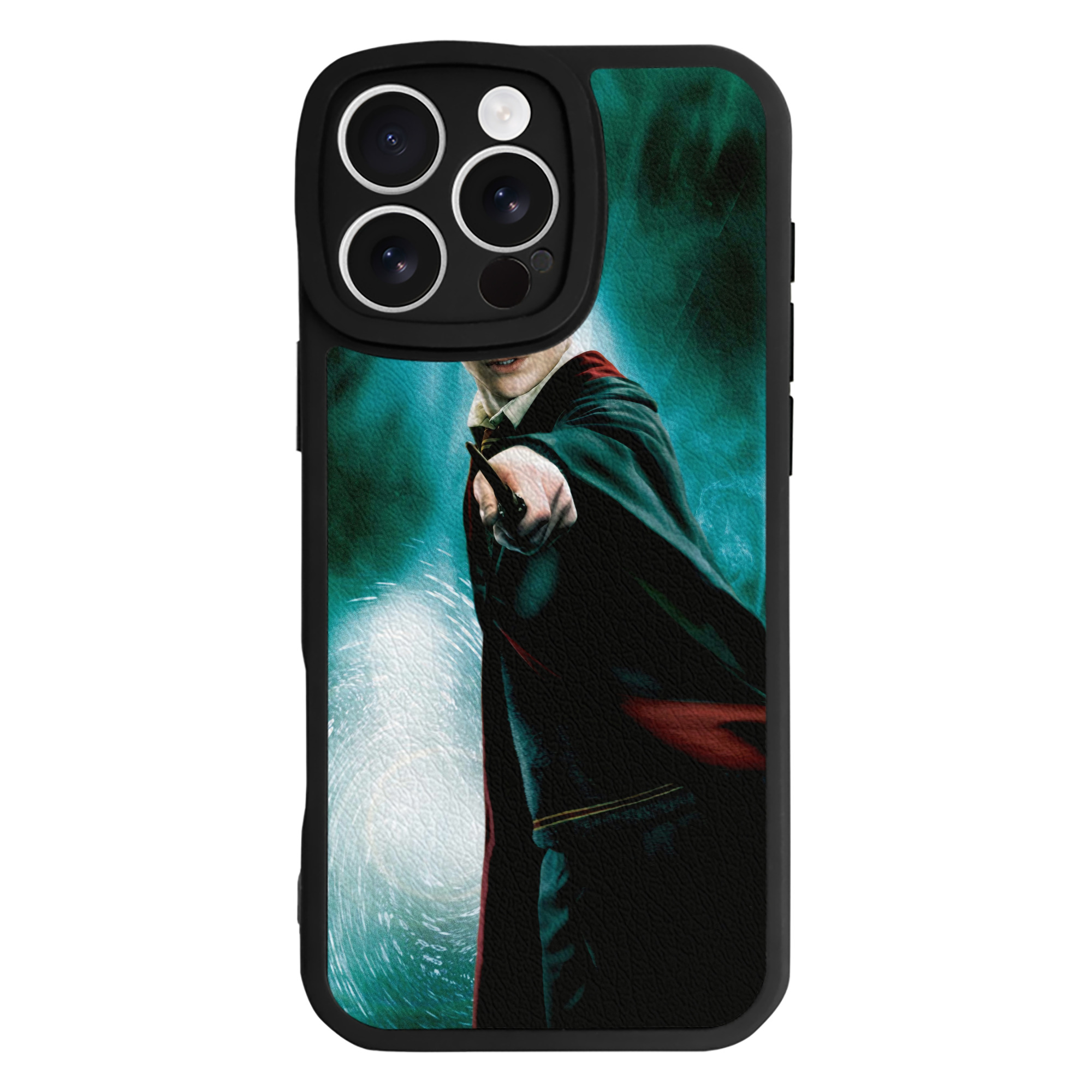 （画像用） Harry Potter ハリー・ポッターシリーズ 【iPhone 16シリーズ対応】シリコンスマホケース（レザー調） 材質：シリコン